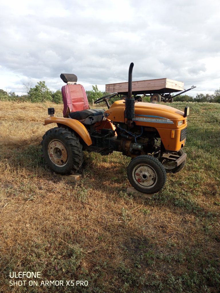 Продам міні трактор сінтай 180 Граблі сонечко 3кол.Коса роторна Причеп