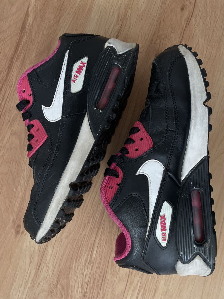 Buty Nike air max czarny/różowy/biały rozm. 37.5