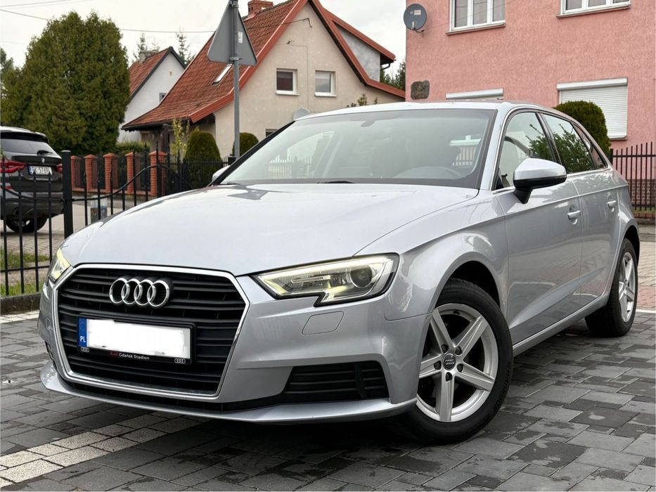 Audi A3 2017r Po Liftingu Bezwypadkowy Serwis ASO Super Stan Ksenon Zamiana