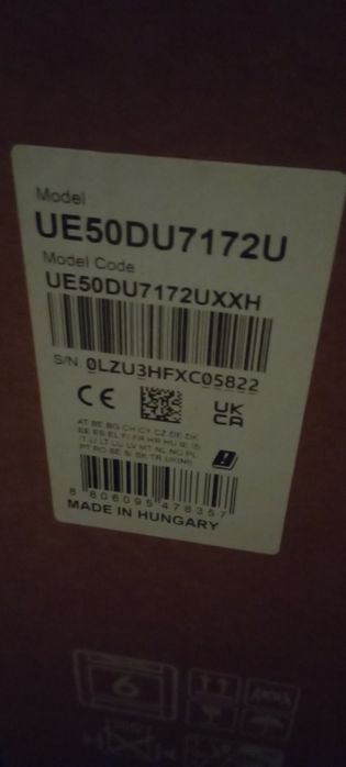 Телевізор самсунг samsung  50 DU7172