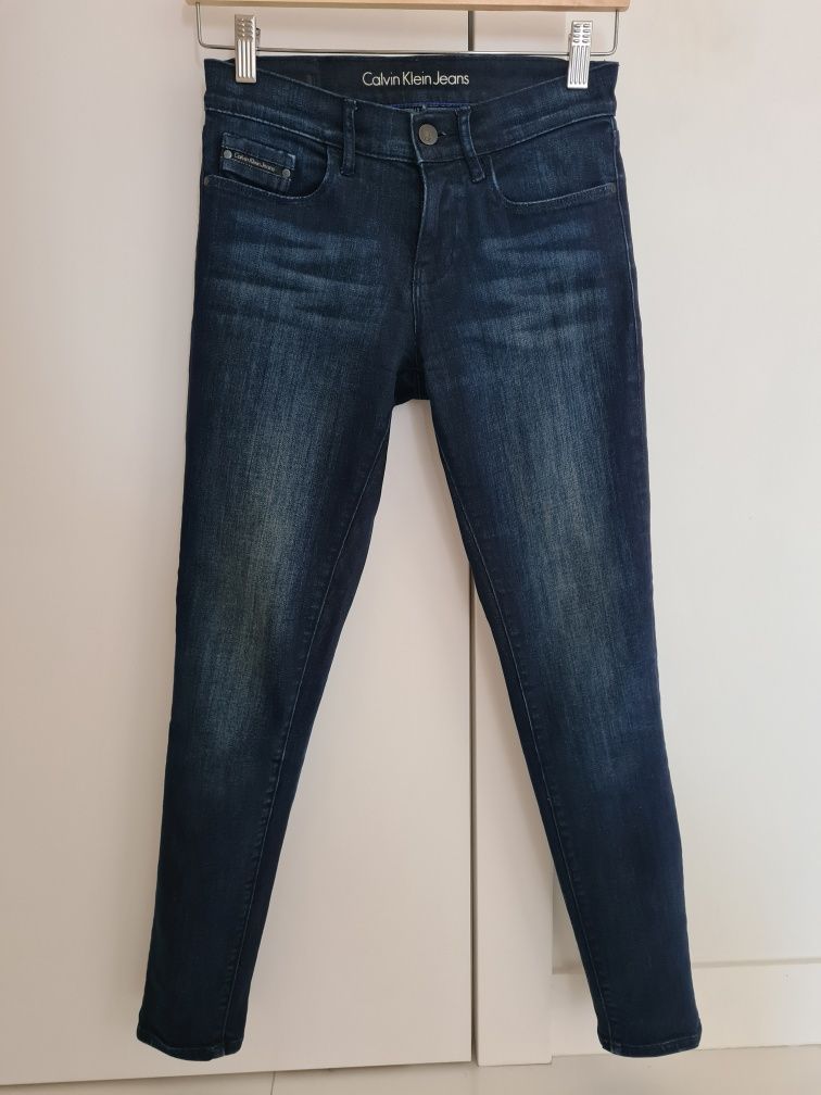 Calvin Klein Jeans skinny rozm.25/30,  j.nowe, Warszawa