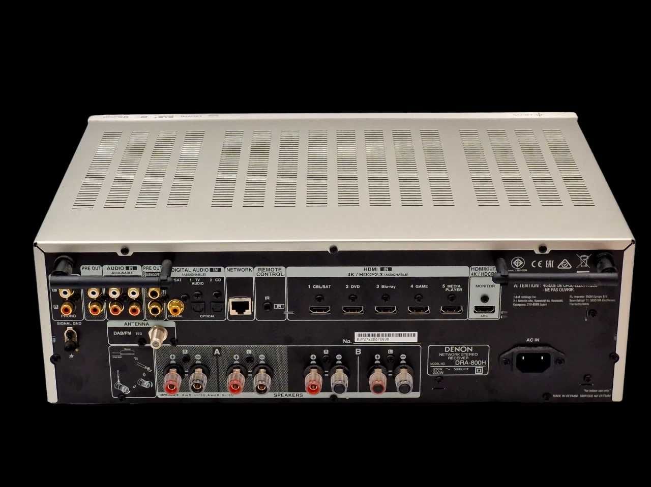 WZMACNIACZ AMPLITUNER DENON DRA-800H pilot Radio internetowe