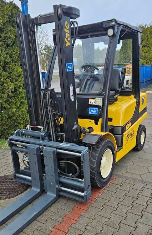 Yale GLP35VX wózek widłowy 3.5T przesuw pozycjoner wolny skok 2018 UDT