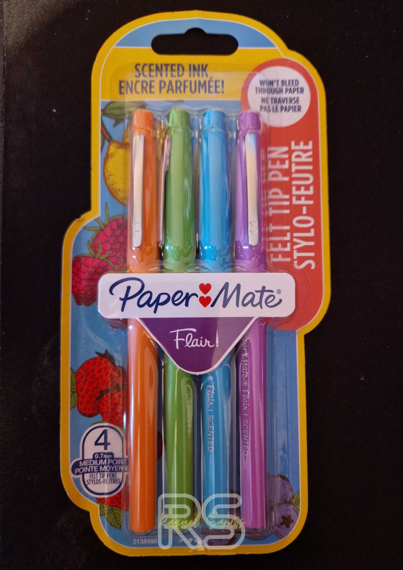 Paper Mate Flair - Canetas com Ponta de Fibra Perfumada