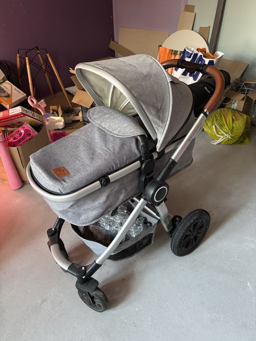 Wózek kinderkraft veo 2w1 spacerówka i gondola plus adaptery