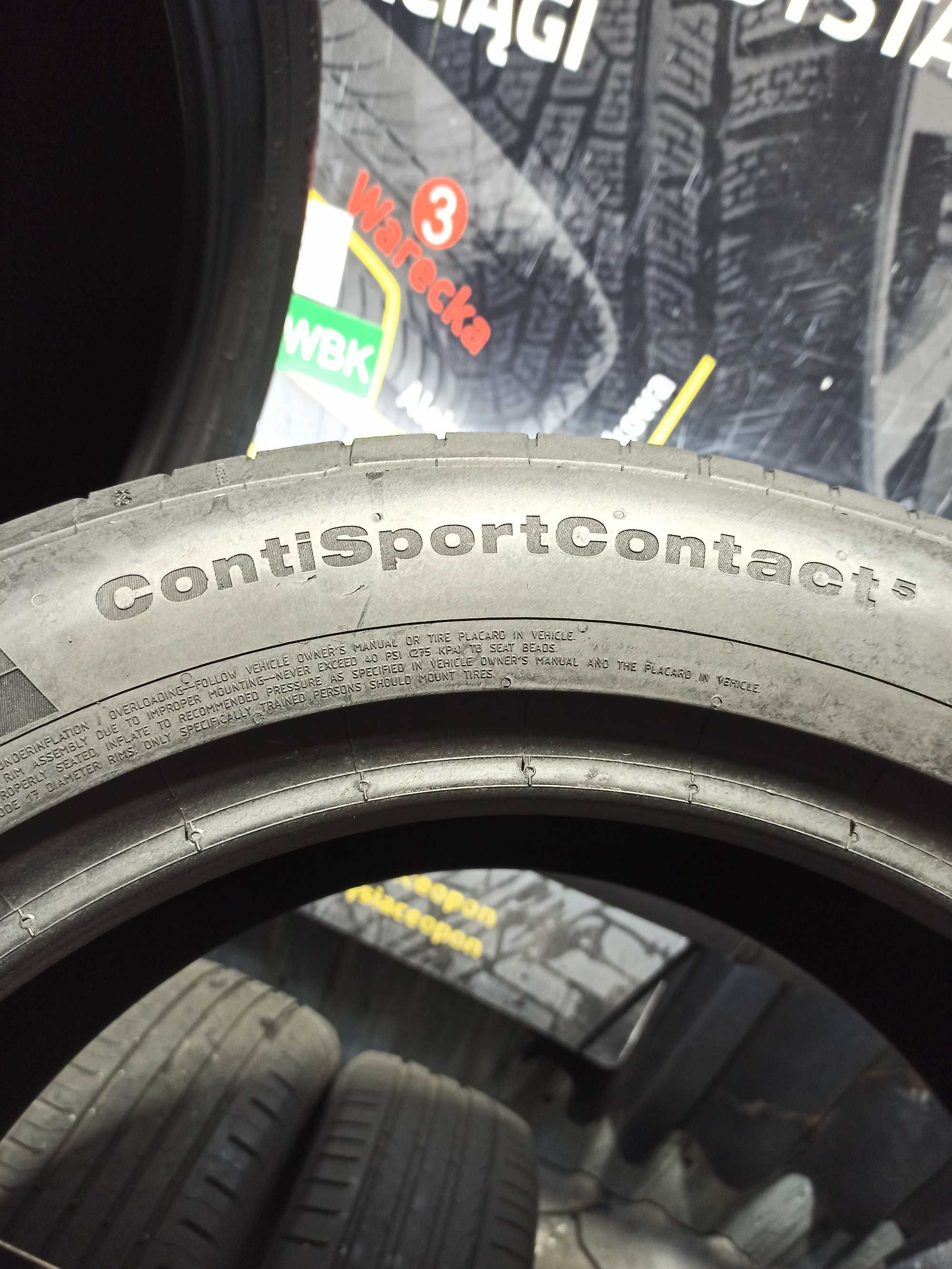 Opony Letnie 235/50/17 CONTINENTAL SPORTCONTACT #1388
