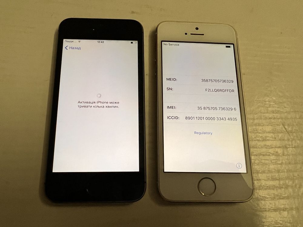 iPhone 5s grey gold на запчасти