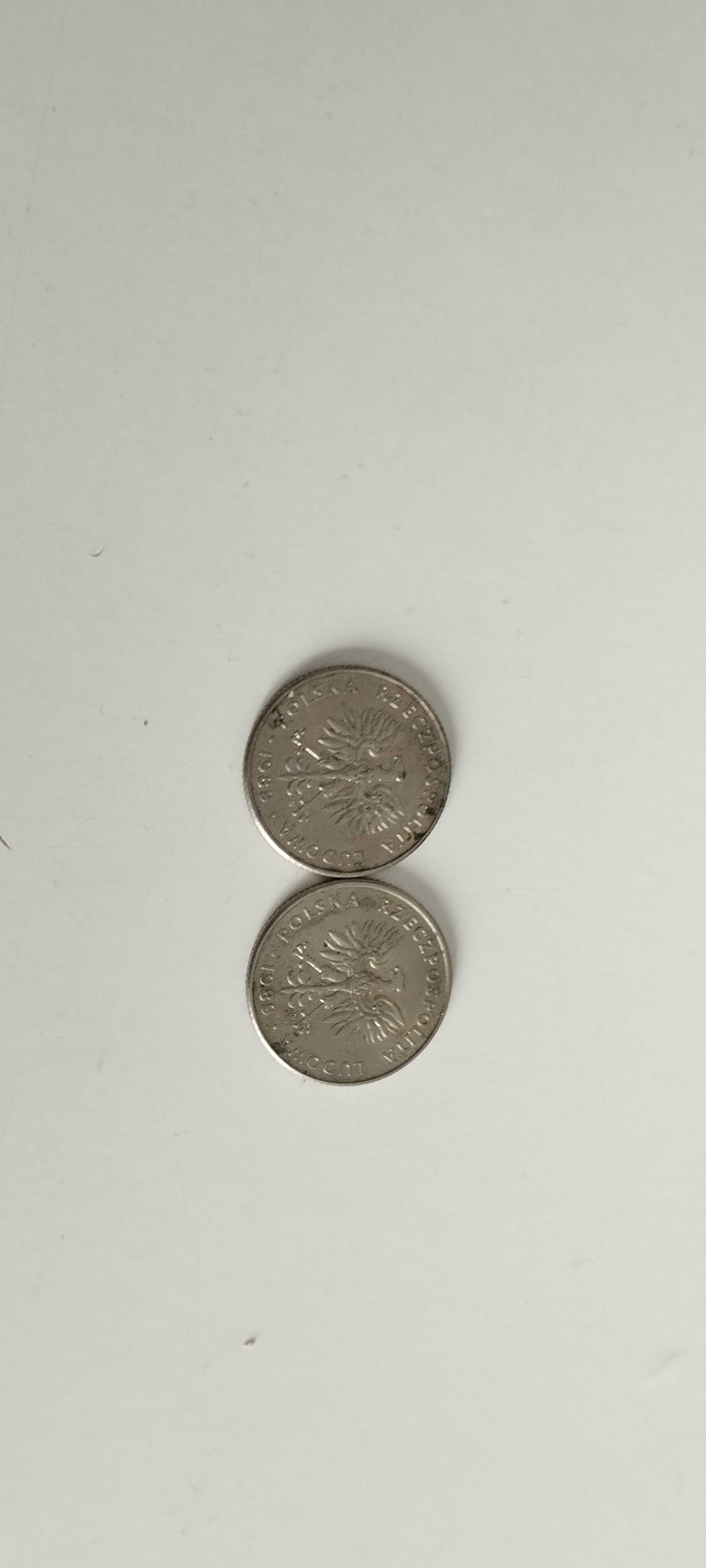 2 monety 20 zł 1989 r.