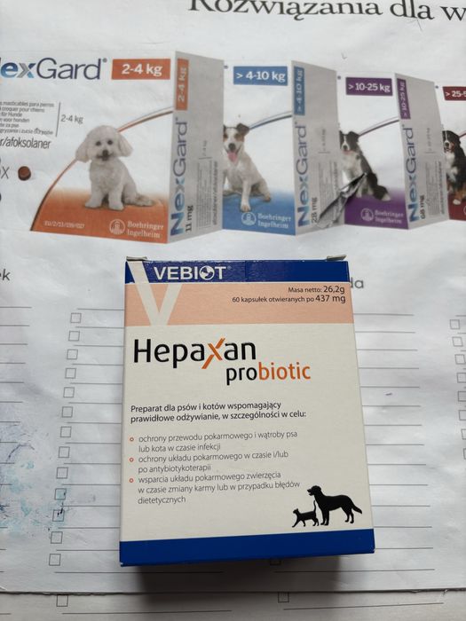 Hepaxan Probiotic 60 tabletek w opakowaniu