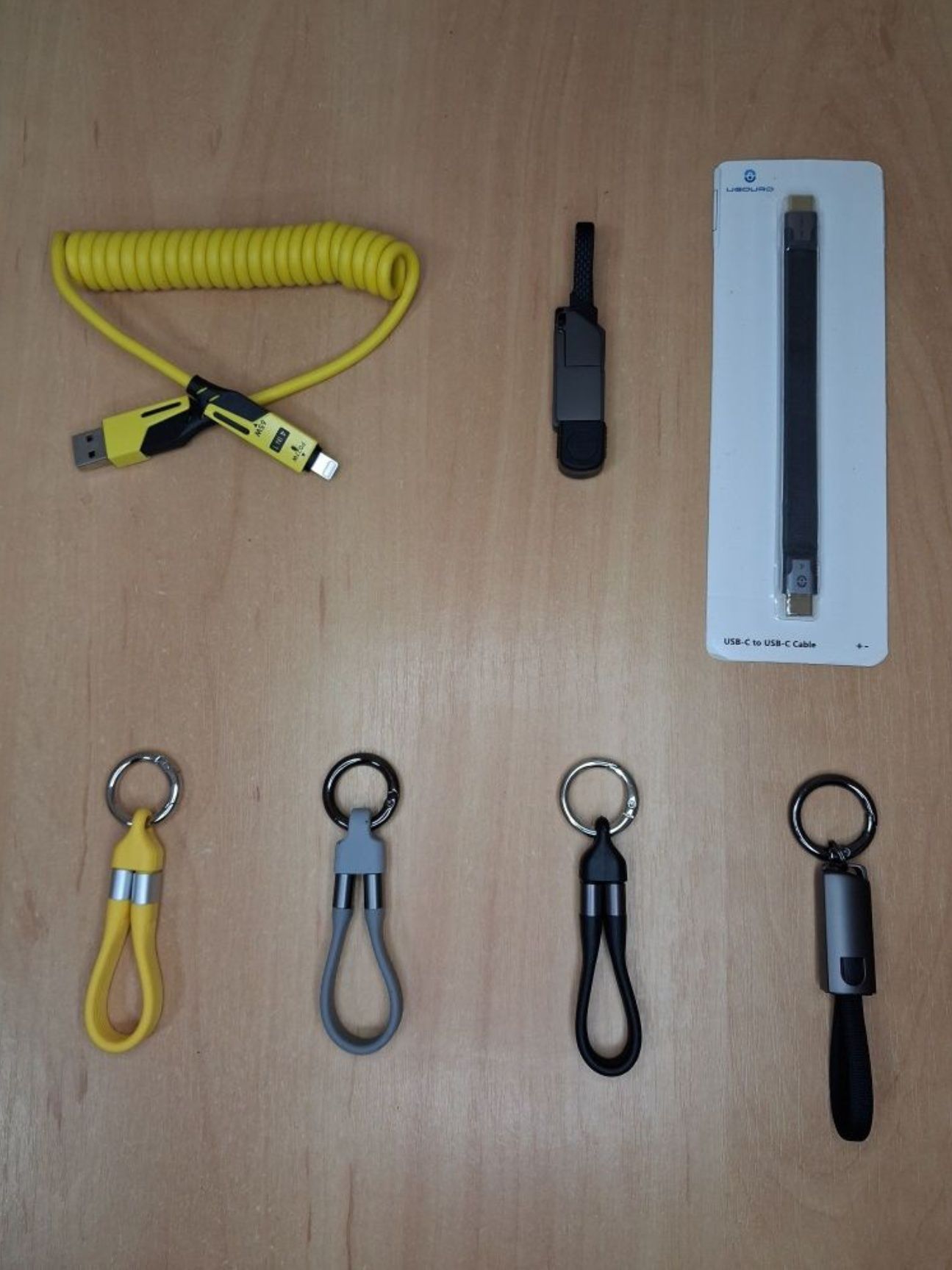 Міні кабель tipe-c edc кабель 4 в 1 для передачі  даних