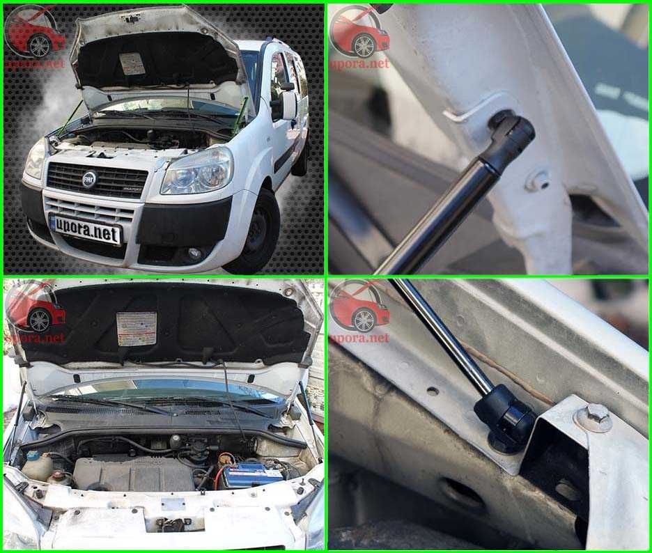 Амортизатор капота / Газовый упор Renault Logan Sandero Fiat Doblo