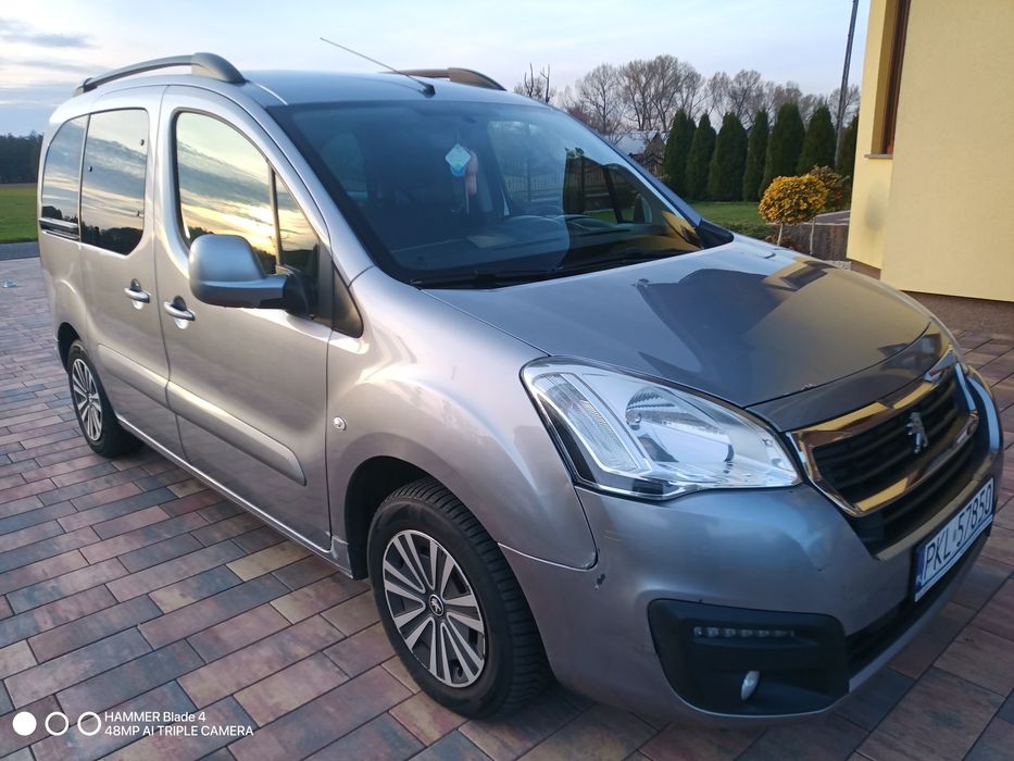 Sprzedam Peugeot partner Tepee 1.6 HDI, Salon Polska 2017r.