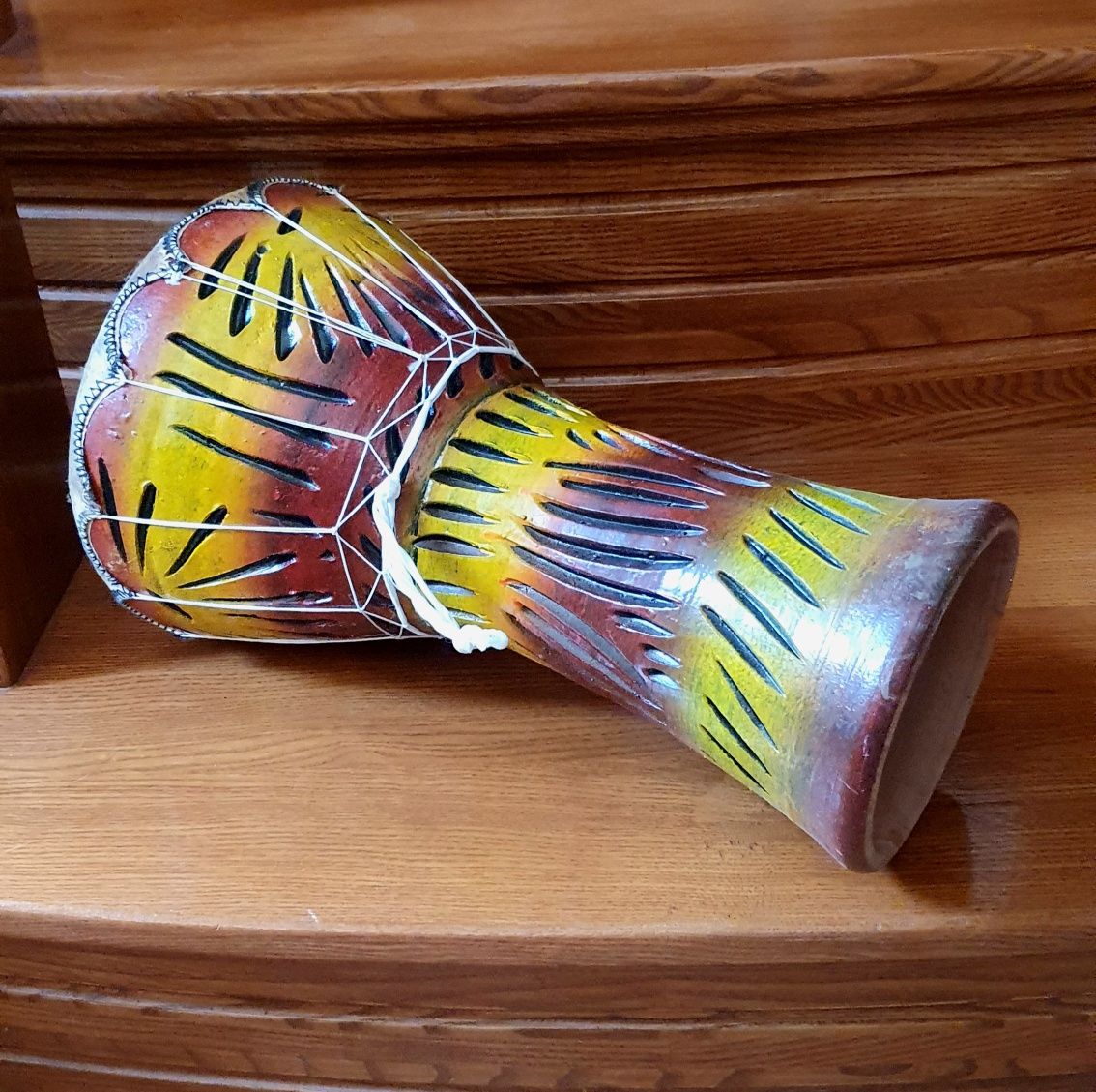 Bębenek Afrykański Djembe skóra+ glina