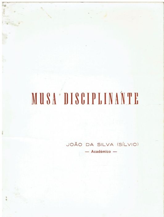 9681 Musa Disciplinante de João da Silva (Sílvio) / Autografado