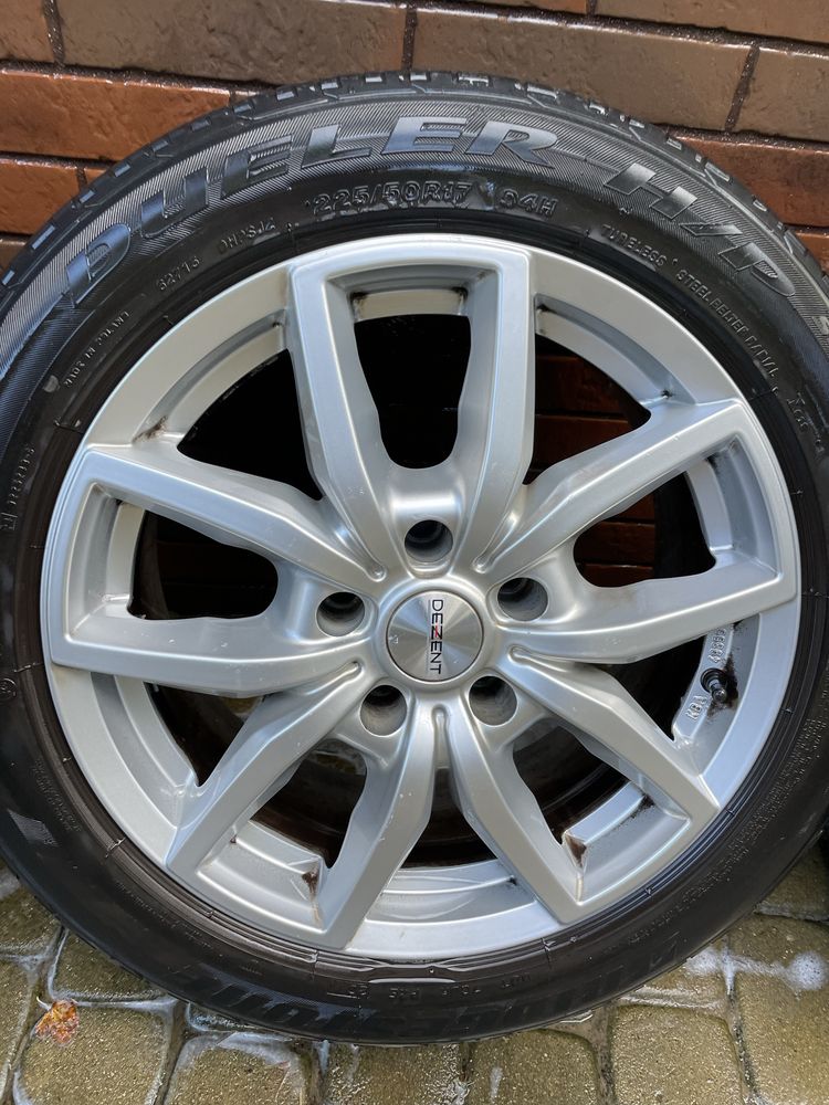 Felgi dezent 5x120 71/2Jx17H2 et35 bmw x1 koła