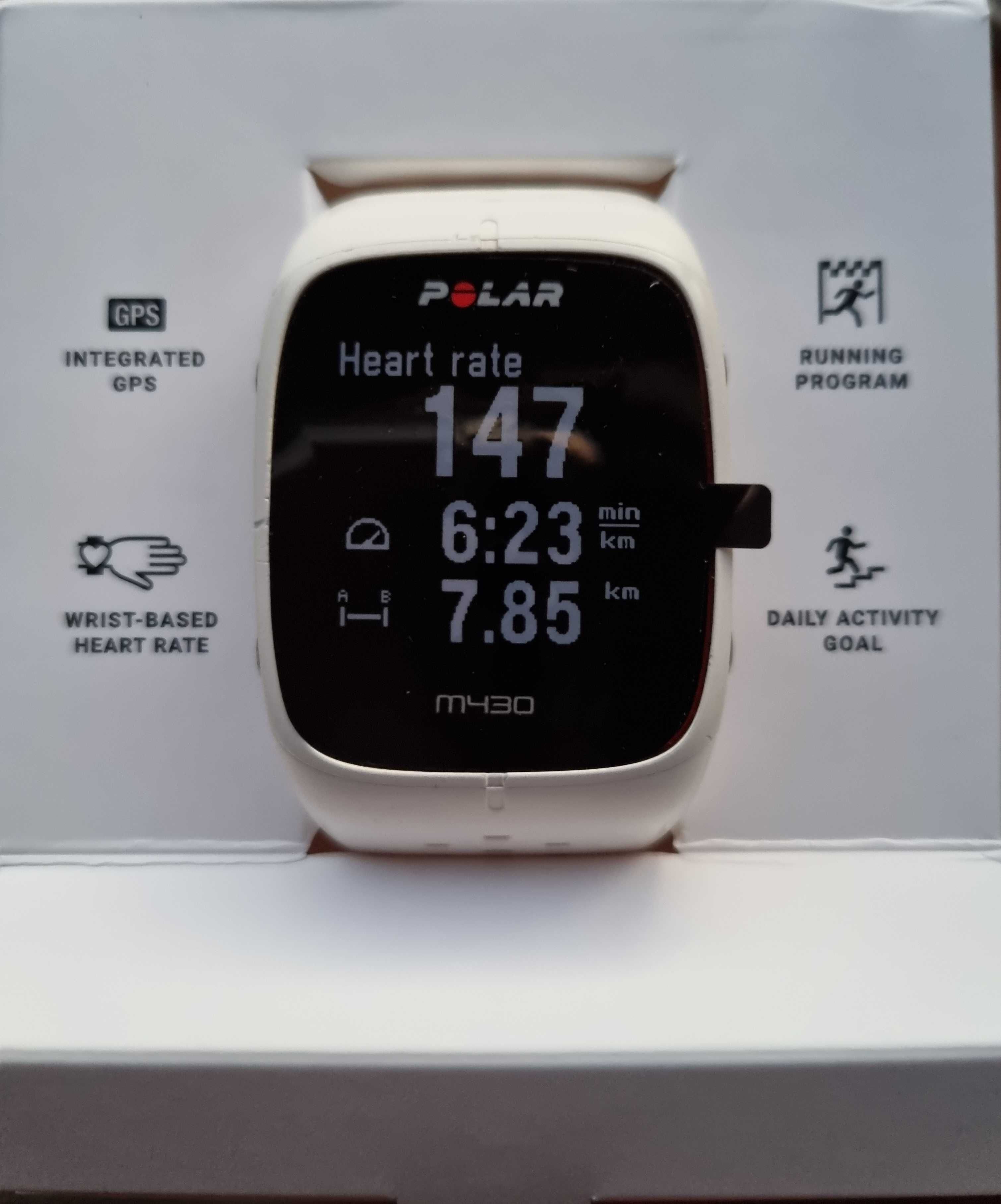 Zegarek sportowy POLAR M430 Biały