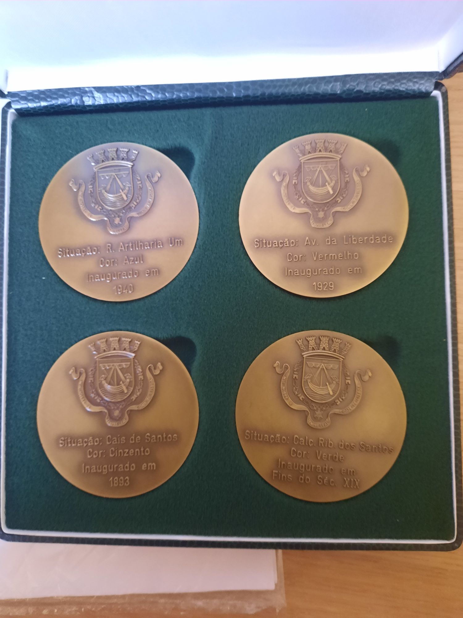 Colecção Medalhas Quiosques Lisboa
