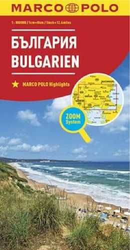 Mapa ZOOM System. Bułgaria 1:800 000 plan miasta - praca zbiorowa