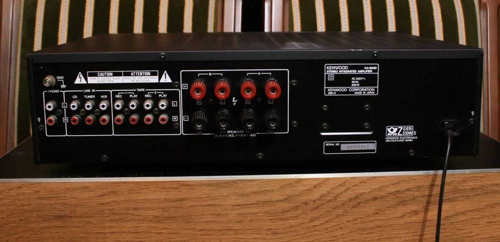 Wzmacniacz Kenwood KA-660D Japoński 2x100W sprawny i zadbany