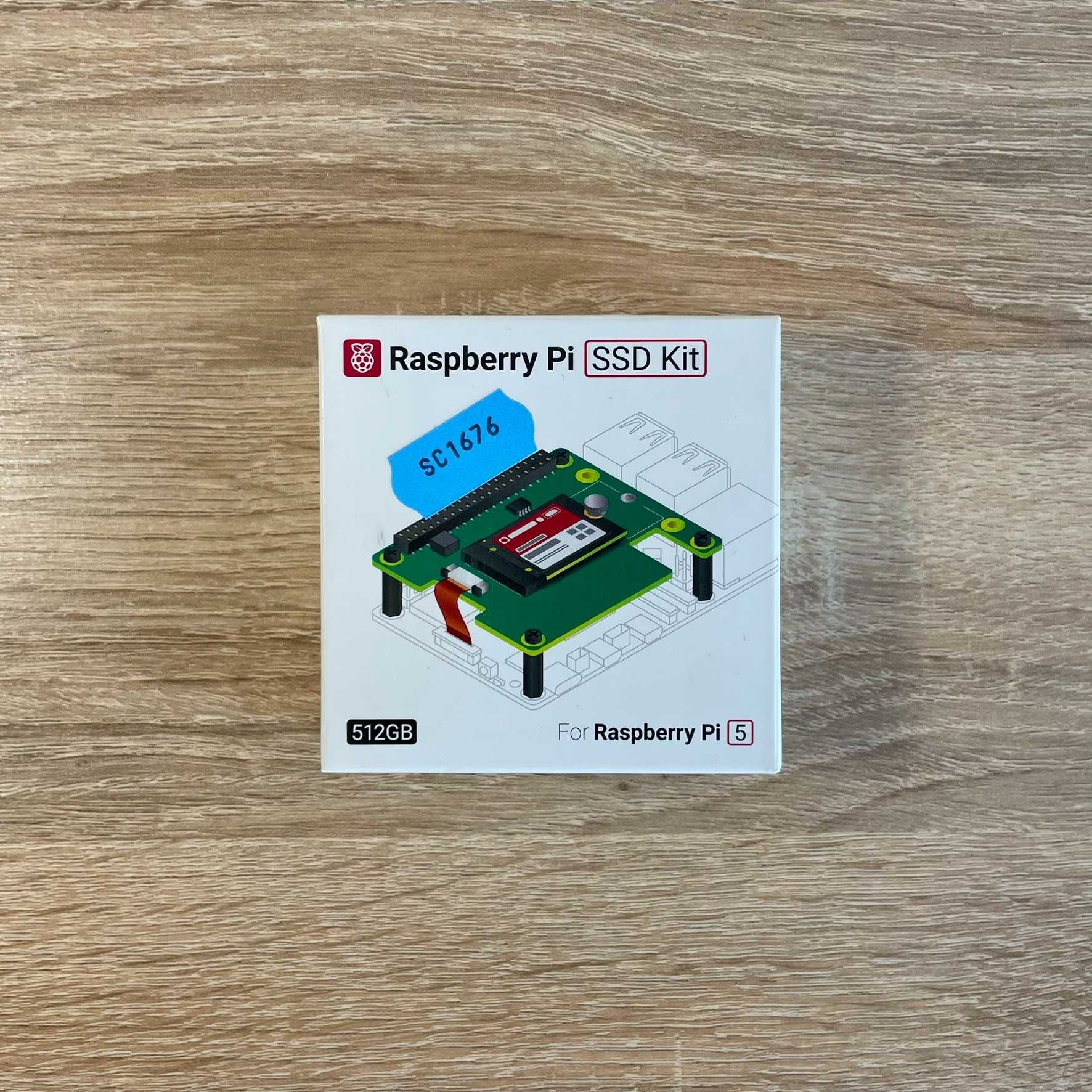 Raspberry Pi 5 8GB + SSD 512GB + охолодження + кейс + кабель +живлення