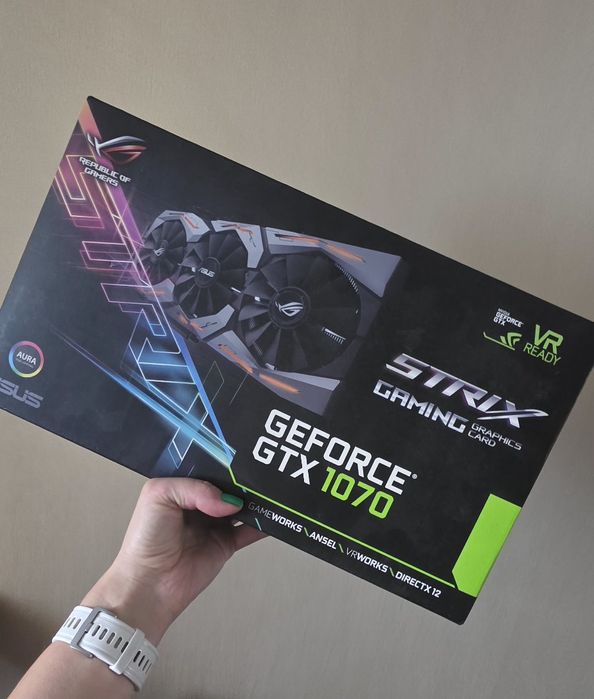 Видеокарта GTX 1070 8gb