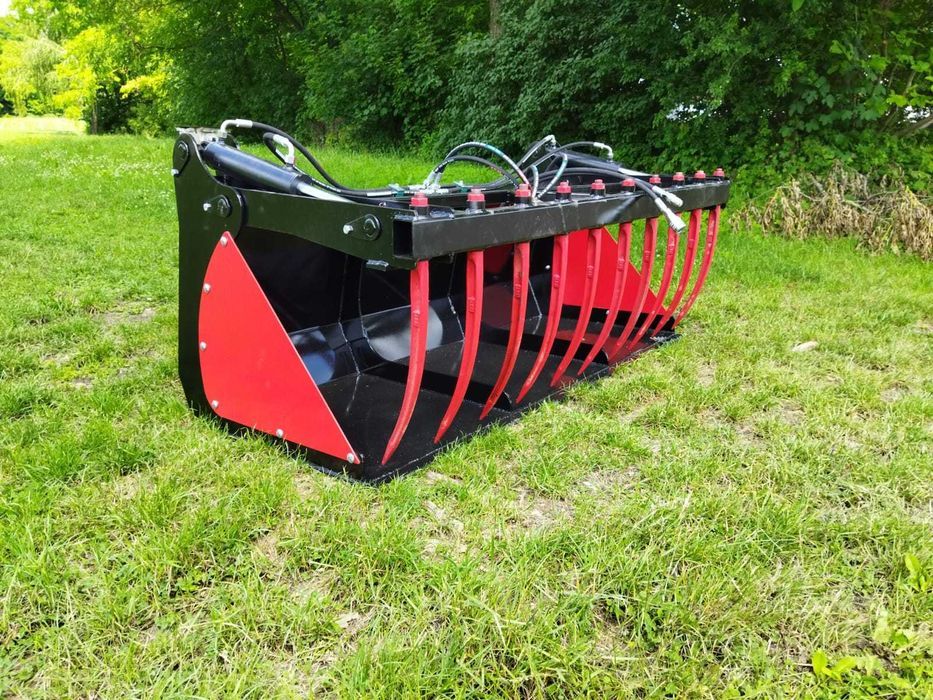 Krokodyl do obornika do tura ciągnika/ ładowarek 2.4m 2.2m 2.0m 1.8m