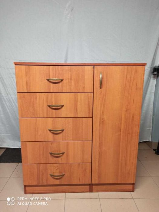 Komoda 5x Szufladowa Mega Duża i Pojemna ---W Super Stanie -> Jak Nowa