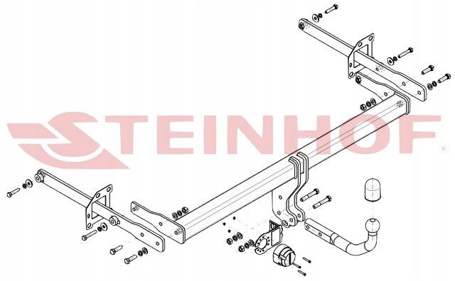 Steinhof Hak Holowniczy+moduł+wiązka Renault Talisman Sedan 4D od2015