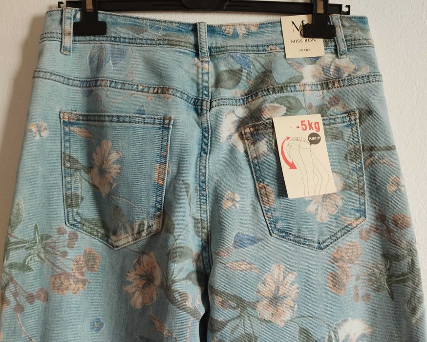 Calça de ganga Push Up