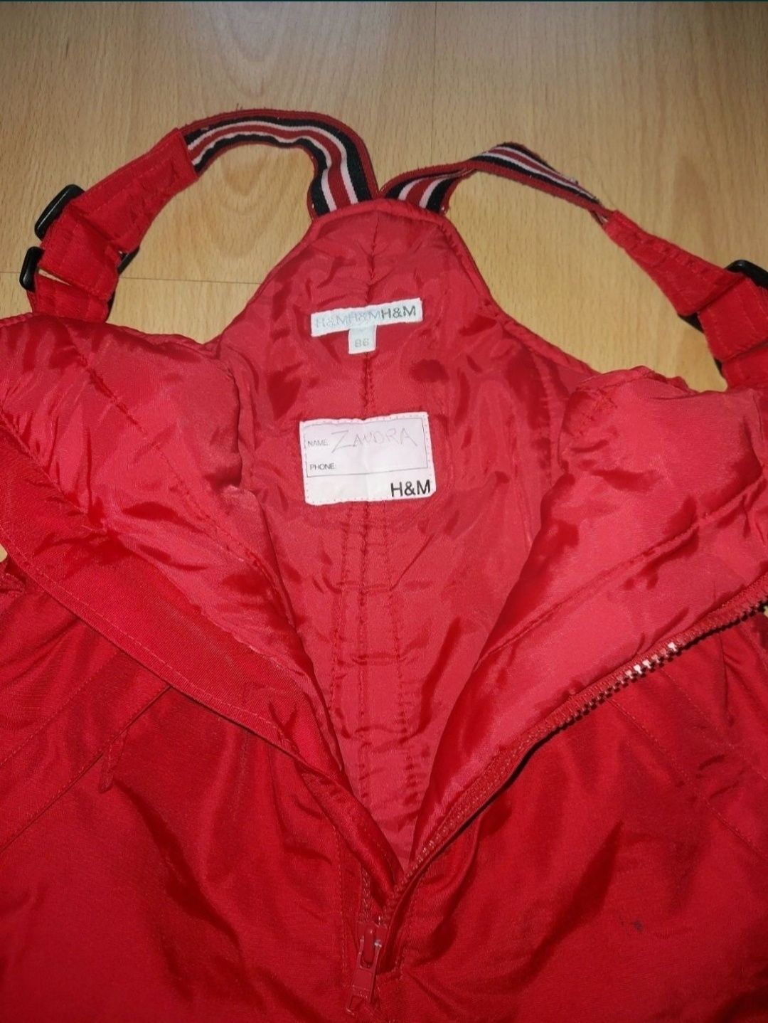 Spodnie narciarskie H&M roz. 86  , zimowe , wodoodporne