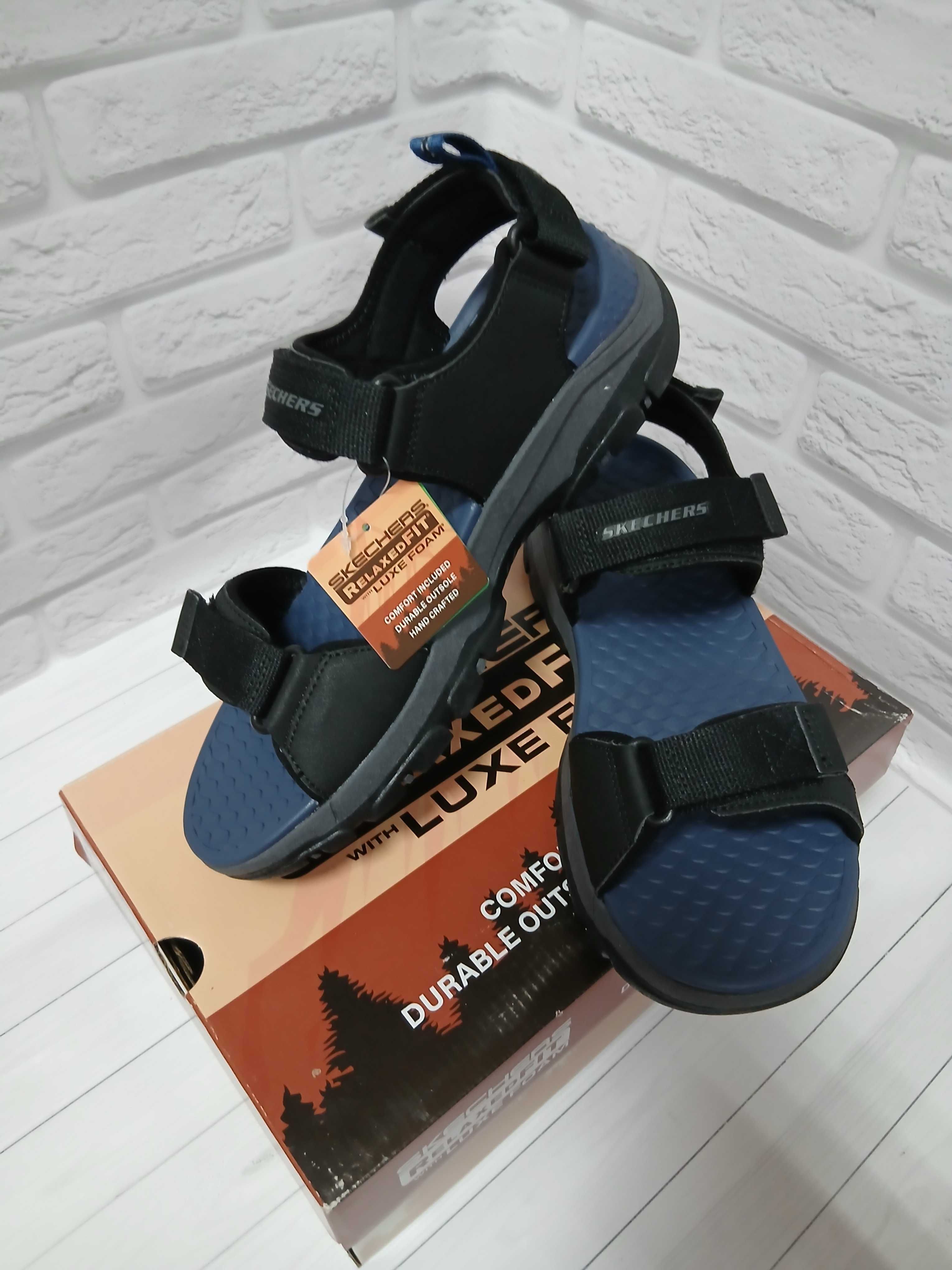 Чоловічі сандалії Skechers Tresmen 205112 BLK