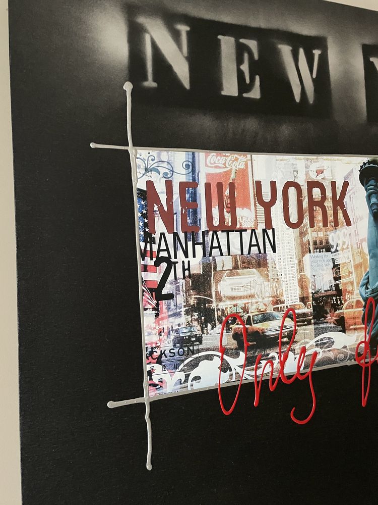 Quadro Decoração New York