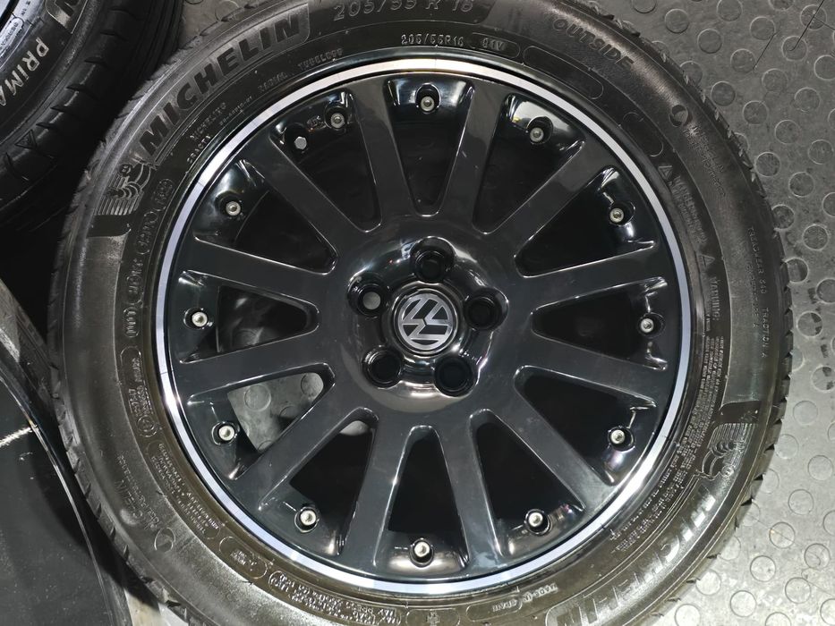 Jantes Vw BBS 5x100 + Pneus Michelin 205/55/16 C/NOVOS