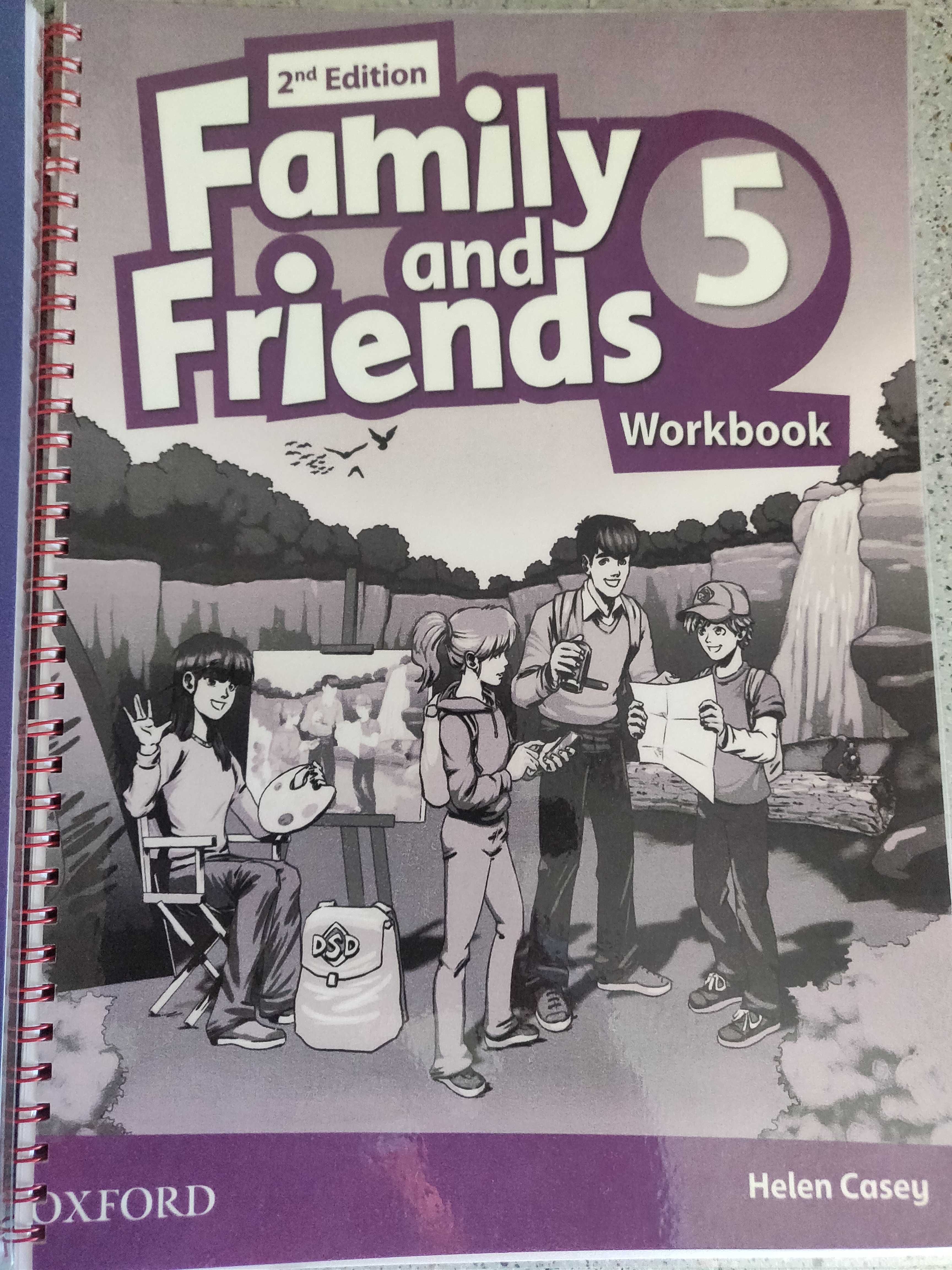 Учебник Family and Friends 2nd Edition 5 Class Book. Workbook. Grammar