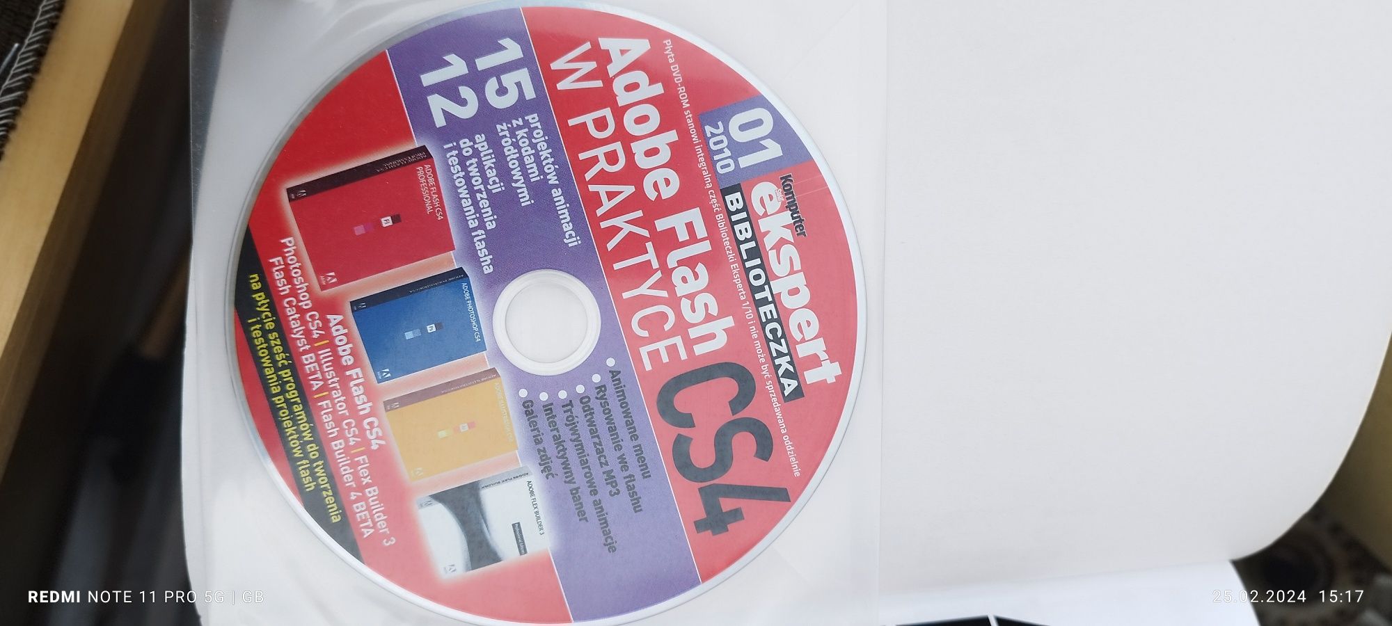 Sprzedam Adobe flash cs4 wpraktyce plus płyta cd