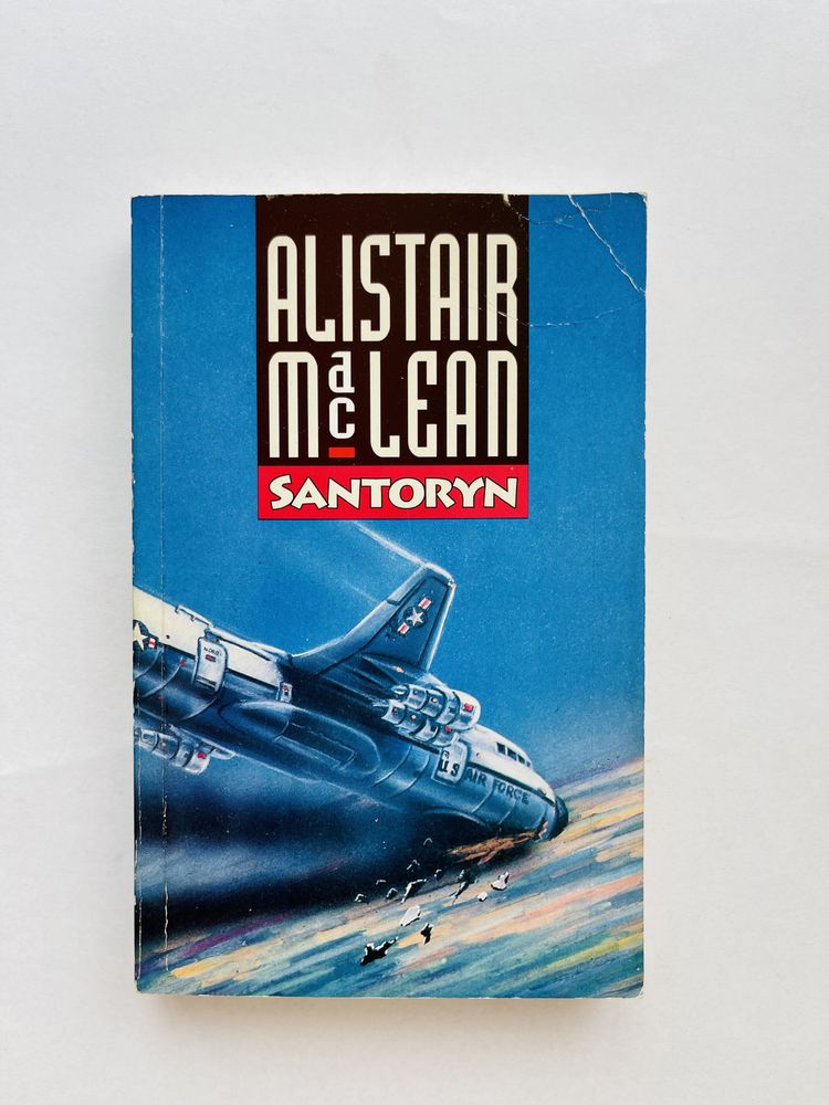 KSIĄŻKA: Santoryn (Alistair MacLean)