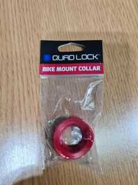 Colar Quad Lock Vermelho para Suporte de Bicicleta
