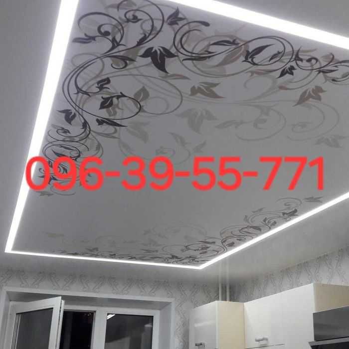 Натяжні стелі. Натяжний потолок.