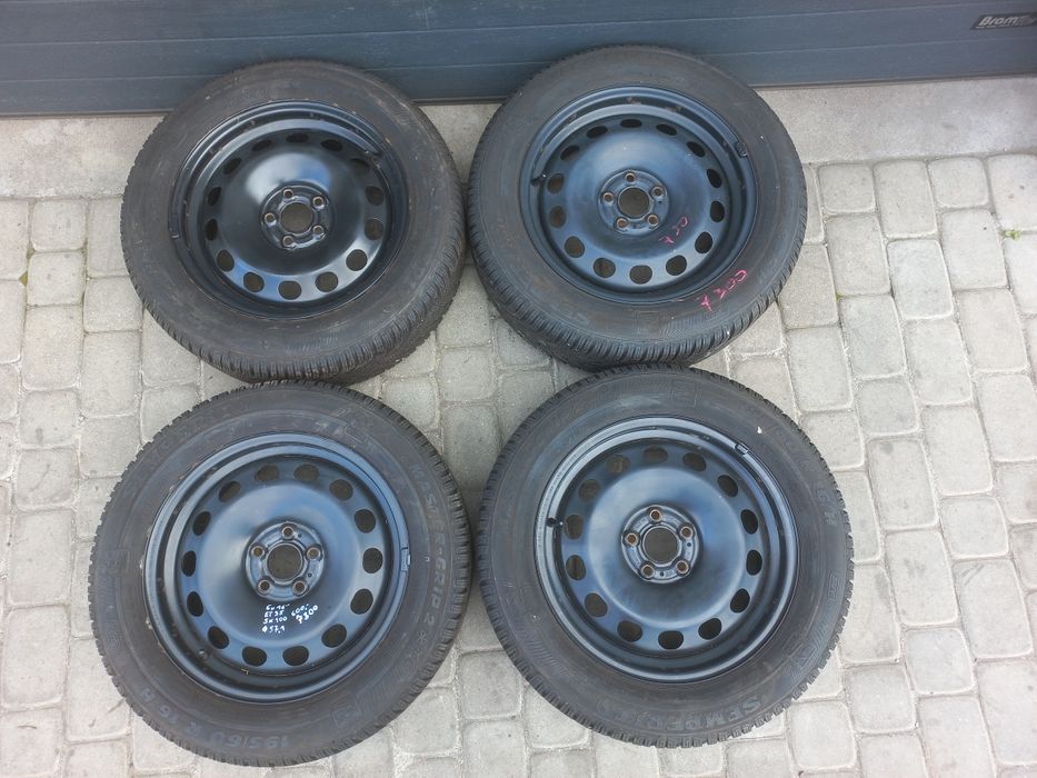 Koła zimowe 16" 5x100 do VW Polo, Skoda Fabia, Seat Ibiza