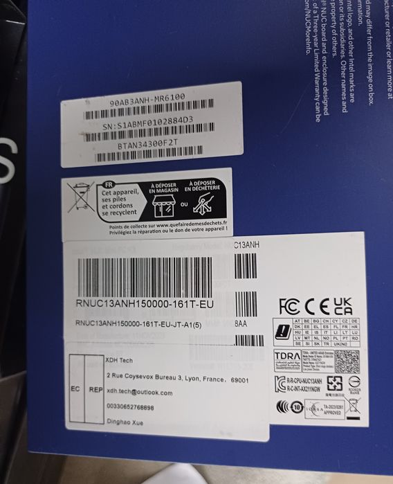 Intel Nuc 11 mini PC потужний міні ПК новий i7