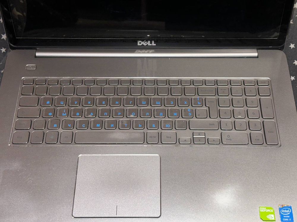 Игровой, сенсорный dell inspiron 17 7000 series
