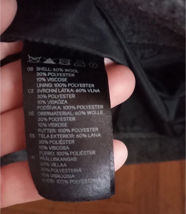 Пальто чоловіче h&m бушлат