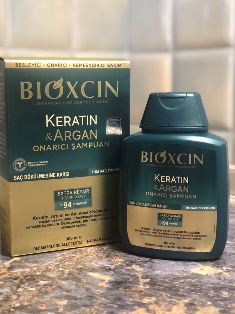 Шампунь “Bioxcin Kerantin &Argan”