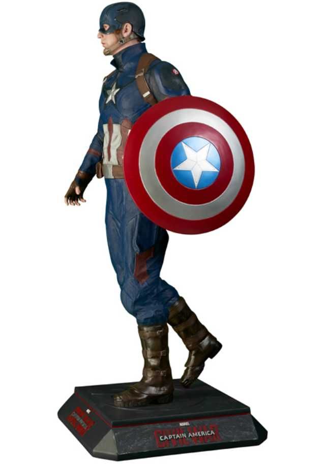 Figura Capitão America Civil War escala 1:1