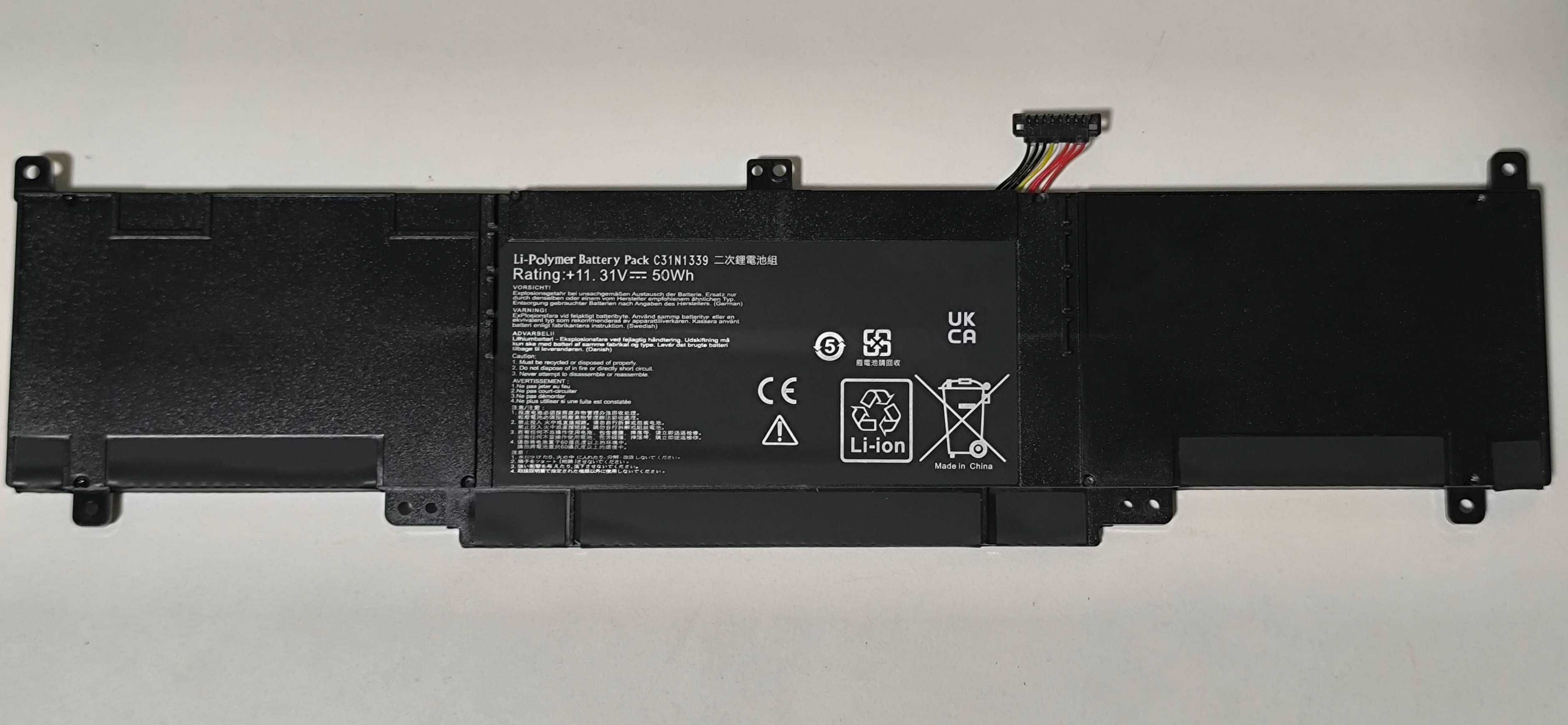 АКБ до ноутбуку ASUS C31N1 B31N1 C41N1 A41N1 A41-X550 AP31-1008HA