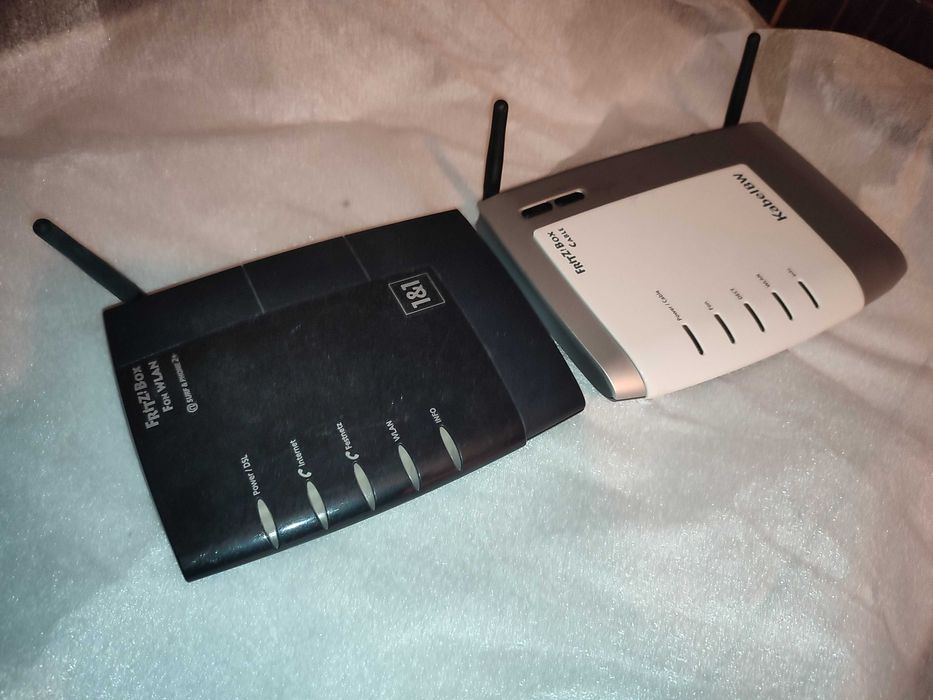 Solidne routery wifi fritzbox dsl modem