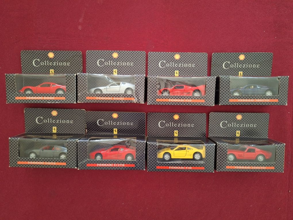 FERRARI miniaturas (em caixa)