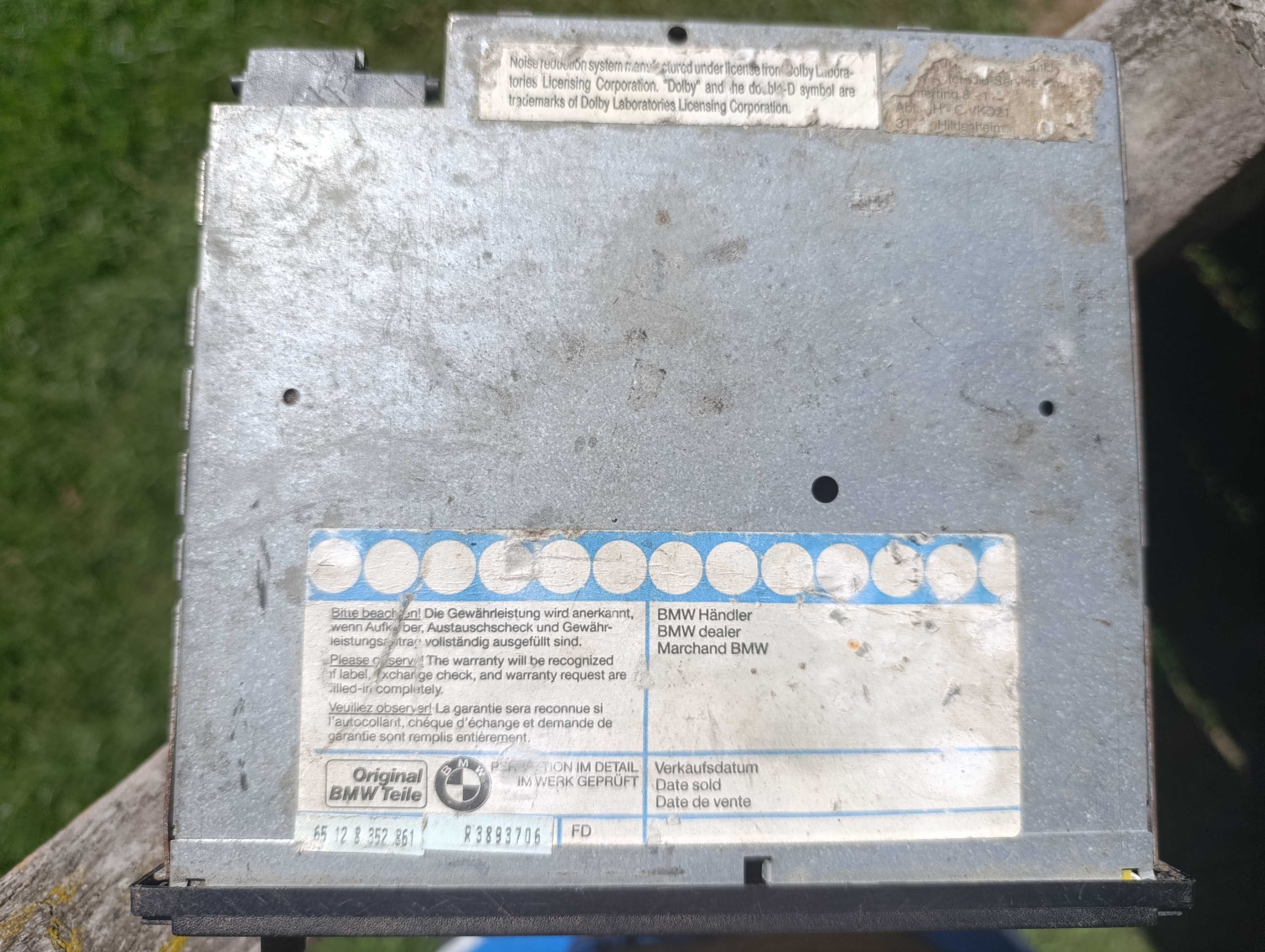 Radio BMW Reverse RDS