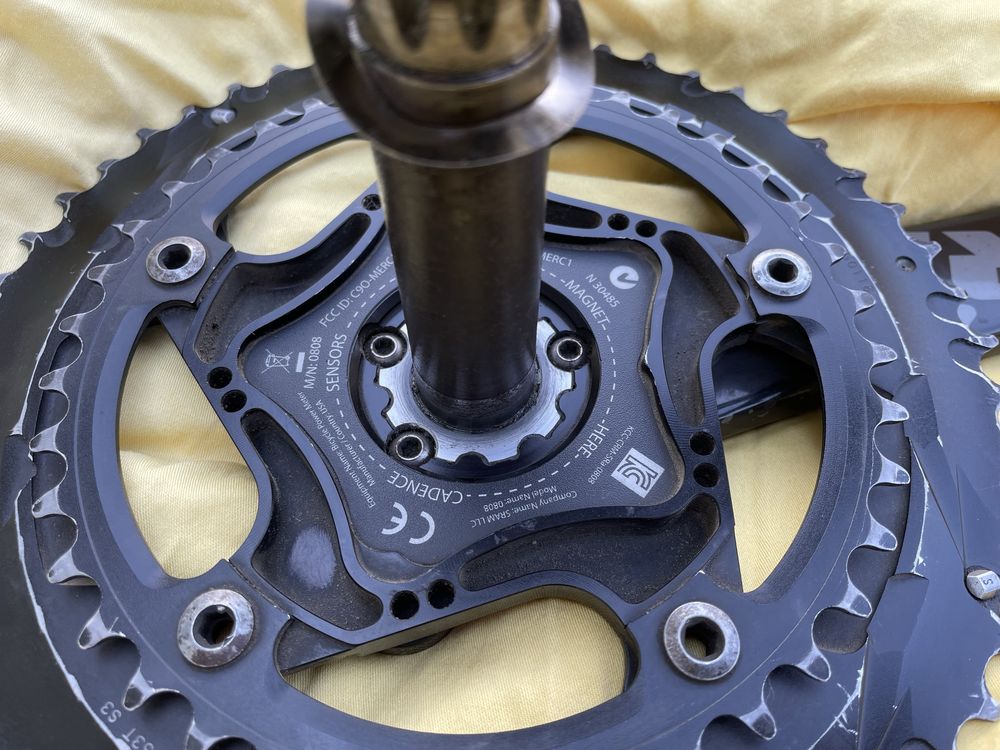 Sram Red22 z Quarq mechanizm korbowy Exogram X-glide