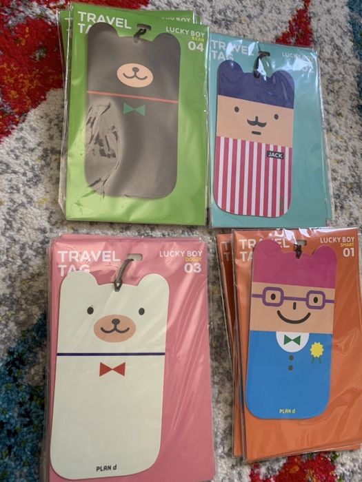 Бирка для рюкзака чемодана брелок